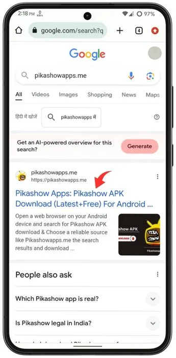 Pikashow apk download android